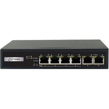 4ch PoEスイッチングハブ 東進電機工業