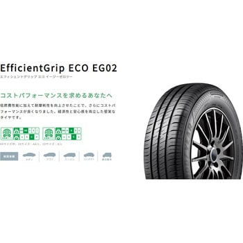 【サマータイヤ4本set】 GOODYEAR(グッドイヤー)  EfficientGrip ECO EG02 Goodyear