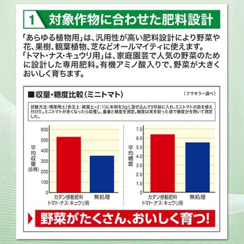 カダン感動肥料トマト・ナス・キュウリ用 フマキラー
