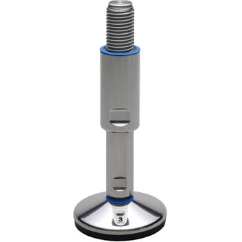 ステンレス鋼製ハイジェニックアジャスター HGA-3A型 HGA-3A80-16150KF LAMP(スガツネ工業)