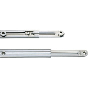 ステンレス鋼製ミニフラップステー L-100S・L-140S L-140S LAMP(スガツネ工業)