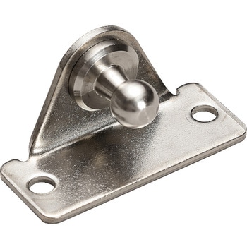 ステンレス鋼製ブラケット ボールスタッド用 BA30-K10-AISI316L BA30-K10-AISI316L LAMP(スガツネ工業)