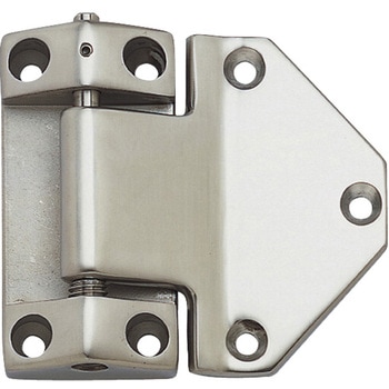 コーナー用蝶番 180°開きステンレス鋼製高さ調整機能付蝶番 217-9650 217-9605 LAMP(スガツネ工業)