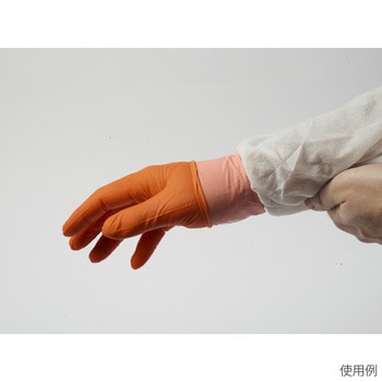 耐薬手袋 ORANGE NITRILE 1箱 50枚入 Shield Scientific