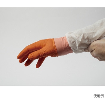 耐薬手袋 ORANGE NITRILE 1箱 50枚入 Shield Scientific