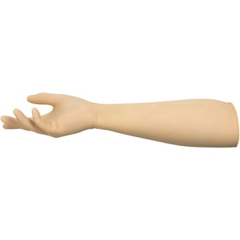 クリーンルーム用ラテックスロング手袋 400 γ線滅菌済 Shield Scientific