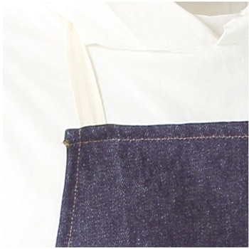 デニム製エプロン デニム胸付前掛け テープ NJ-110シリーズ 日光物産(NIKKO)