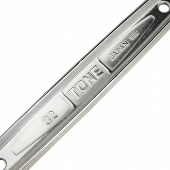 TONE シノ付めがねレンチ 銀総磨き マルキン印