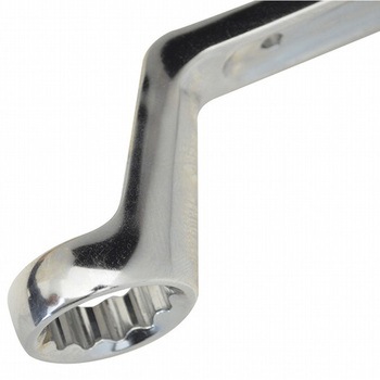 TONE シノ付めがねレンチ 銀総磨き マルキン印