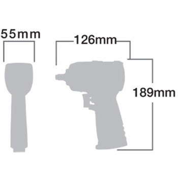 インパクトレンチ 9.5mm SHINANO(信濃機販)