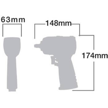 インパクトレンチ 12.7mm SHINANO(信濃)