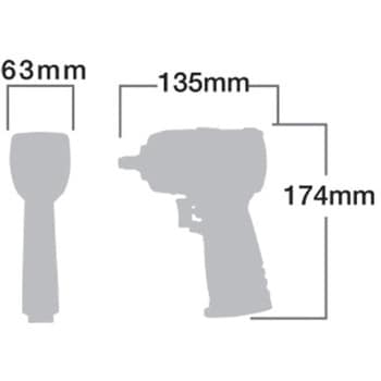 インパクトレンチ 12.7mm SHINANO(信濃機販)