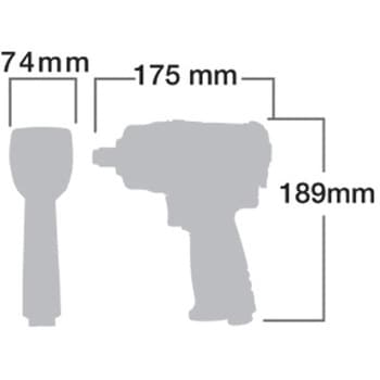 インパクトレンチ 12.7mm SHINANO(信濃機販)