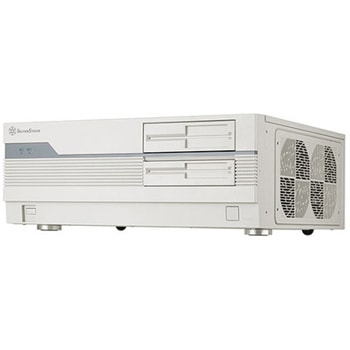 SilverStone FLP01 レトロな仕上げの HTPCケース SST-FLP01W SILVER STONE(シルバーストーン)