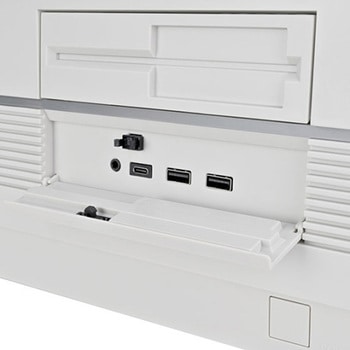SilverStone FLP01 レトロな仕上げの HTPCケース SST-FLP01W SILVER STONE(シルバーストーン)