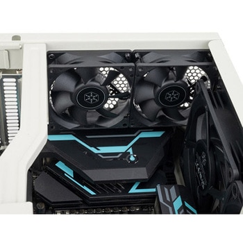 SilverStone FLP01 レトロな仕上げの HTPCケース SST-FLP01W SILVER STONE(シルバーストーン)