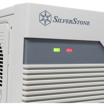 SilverStone FLP01 レトロな仕上げの HTPCケース SST-FLP01W SILVER STONE(シルバーストーン)