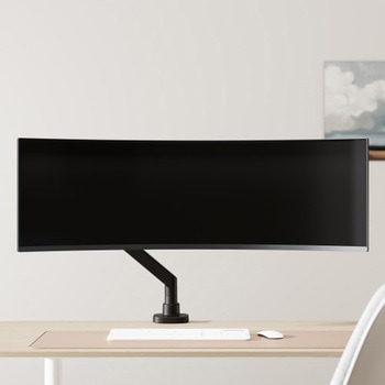 SilverStone モニターアーム ARM15 ヘビーデューティーガススプリング設計で有用な調節機能を備えた57”ヘビーデューティーアーム SST-ARM15B SILVER STONE(シルバーストーン)