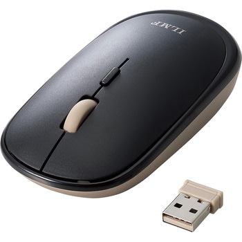無線マウス 静音 ワイヤレス 4ボタン 厚み28mm 【Windows 11 10 Mac 対応】 軽量 薄型 左右対称 ILMF エレコム
