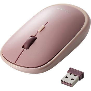 無線マウス 静音 ワイヤレス 4ボタン 厚み28mm 【Windows 11 10 Mac 対応】 軽量 薄型 左右対称 ILMF エレコム