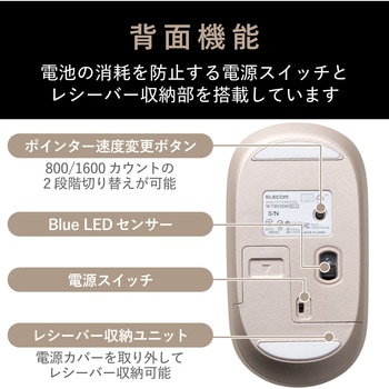無線マウス 静音 ワイヤレス 4ボタン 厚み28mm 【Windows 11 10 Mac 対応】 軽量 薄型 左右対称 ILMF エレコム
