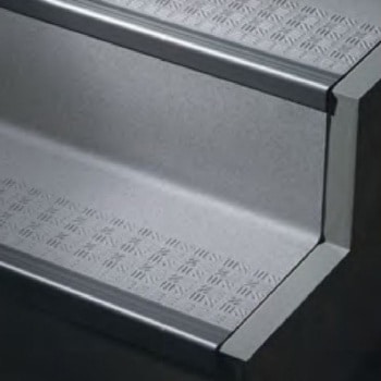 【オーダー】ロンステップME FZKタイプ(けこみ一体型)エンボス防滑タイプ(ジャスパータイプ) ロンシール工業