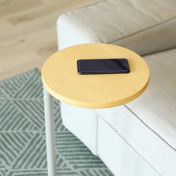 アイアンラウンドサイドテーブル COLLEND(コレンド)