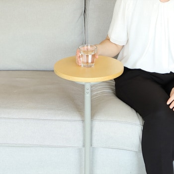 アイアンラウンドサイドテーブル COLLEND(コレンド)