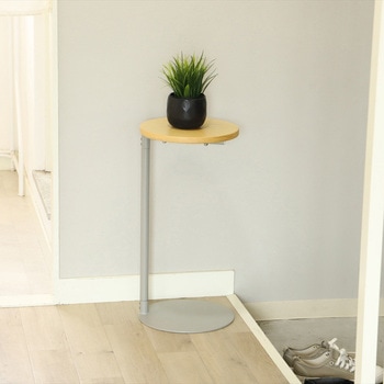 アイアンラウンドサイドテーブル COLLEND(コレンド)