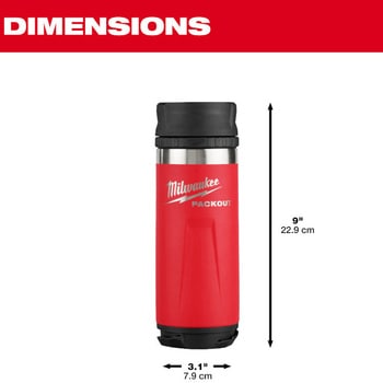 PACKOUT 真空マグフタ付きボトル(S・530mL) ミルウォーキーツール