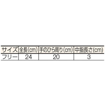 3本指出しすべり止手袋 - 丸和ケミカル