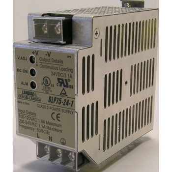 FA用DINレール取付AC-DC電源DLPシリーズ TDKラムダ