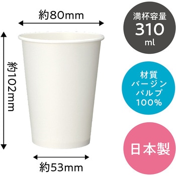 エコノウエア 両面ポリカップ 日本デキシー