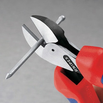 コンパクトニッパX-Cut クロムメッキ仕様 KNIPEX(クニペックス)