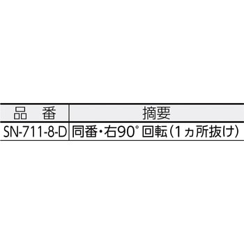 シリンダー錠(板金扉用) LAMP(スガツネ)