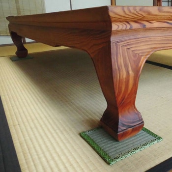 い草座卓敷 凹み防止 4枚セット 大島屋