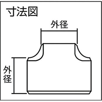 溶接式管継手 同径チーズ ベンカン機工