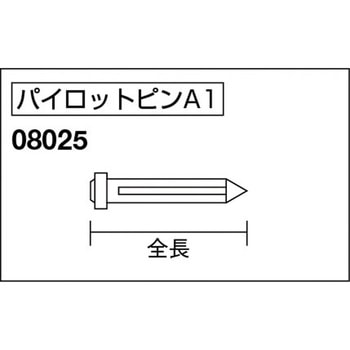 パイロットピン 日東工器
