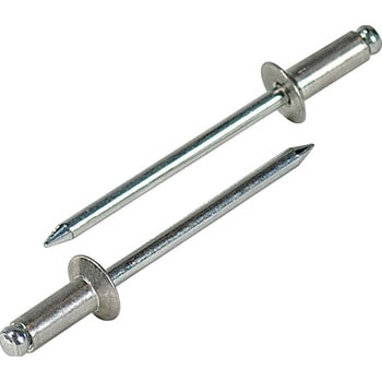 ブラインドリベット(皿頭・アルミ/スチール製)箱入 LOBSTER(ロブスター/エビ印/ロブテックス)