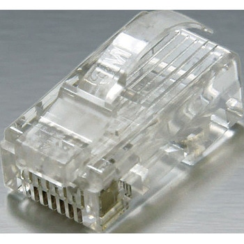 モジュラープラグ Cat5e/Cat6 RJ45 - コーニング