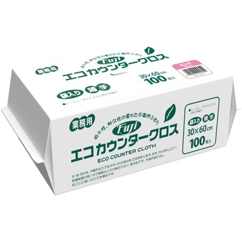 エコカウンタークロス袋入薄手ピンク - 尚美堂