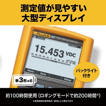デジタルマルチメーター(キャプチャー付) FVF標準付属品付 Fluke
