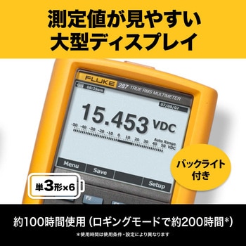 デジタルマルチメーター(キャプチャー付) FVF標準付属品付 Fluke