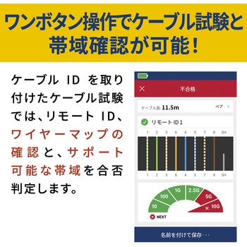 ケーブル・ネットワーク・テスター Fluke Networks