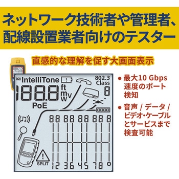 POEケーブル・テスター MICROSCANNER Fluke Networks