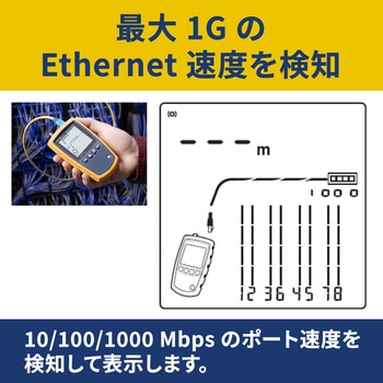 マルチメディア・ケーブル・テスター Fluke Networks