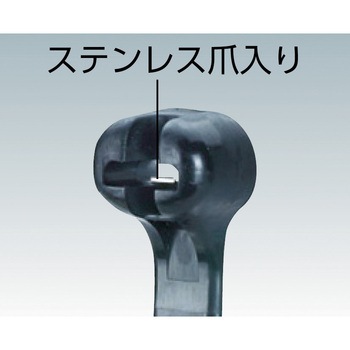 ステンレス爪ロック式ナイロン結束バンド屋内用 PANDUIT(パンドウイット)