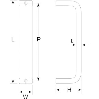 角型ハンドル MARUKI HARDWARE CORPORATION