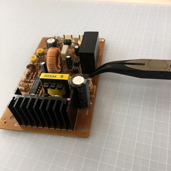 先曲り弱電用ラジオペンチ Victor