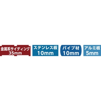 超硬ホールソーメタコアトリプル(ツバ無し) ユニカ